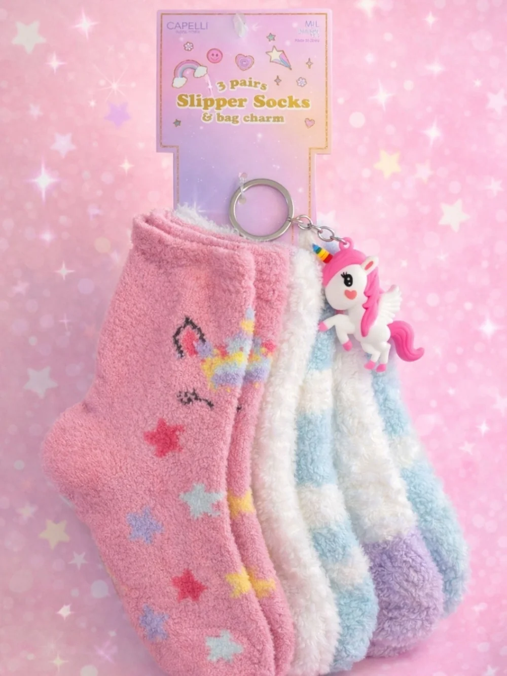 Girls 3 Pack Of Socks